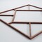 Ekena Millwork Medium Hudson Decorative Fretwork Wood Wall Panels, Walnut, 15 3/8"W x 15 3/8"H x 3/8"T WALW16X16X0375HSNWA - alternate 4